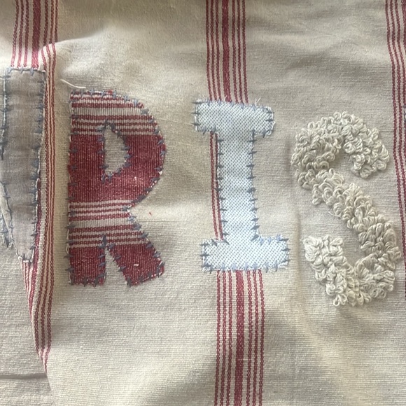 Mud Pie Merry Christmasustmas Vintage Style Table Runner - Picture 6 of 8